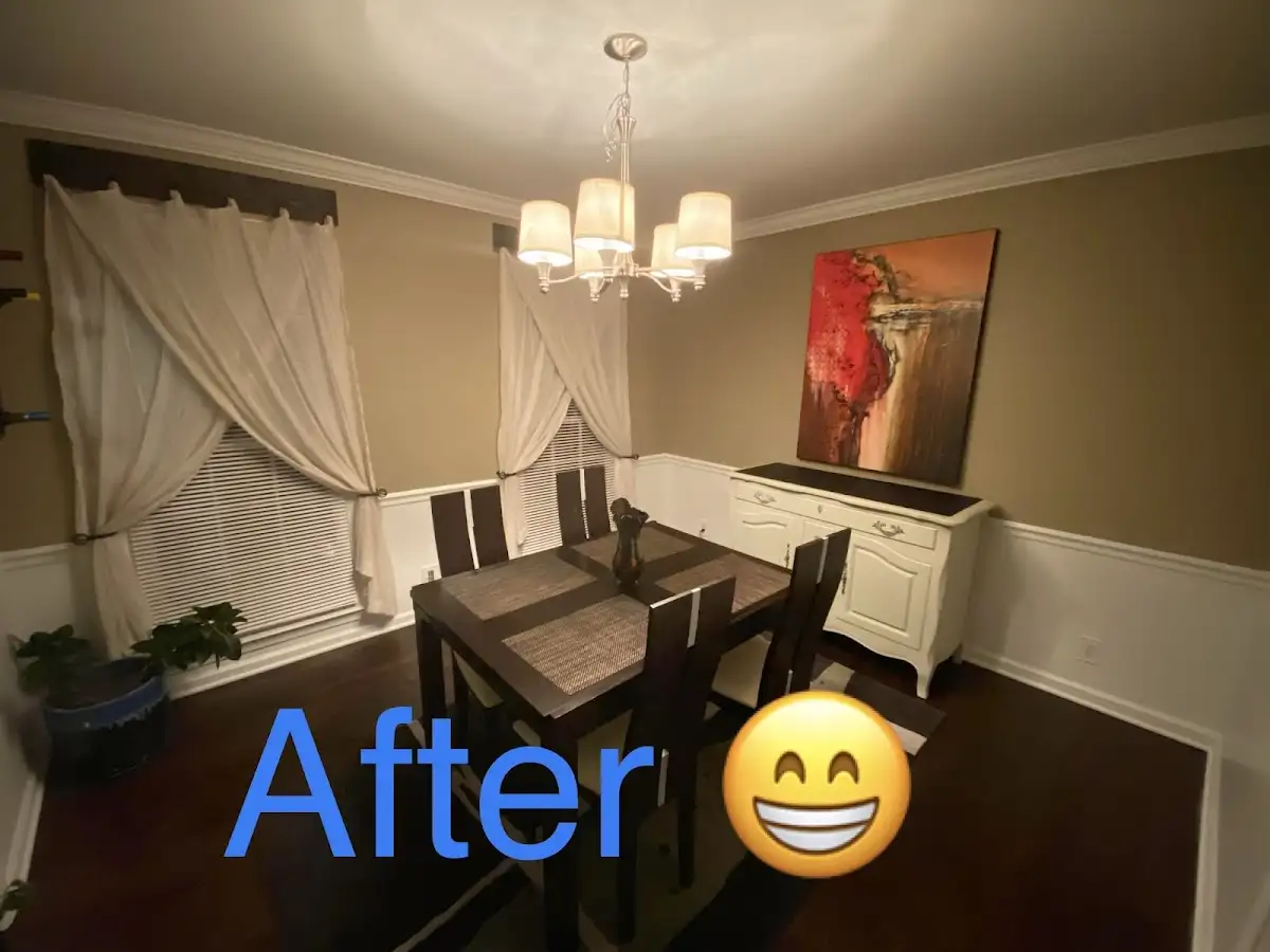 Professional dining room restoration after water damage in Kerman