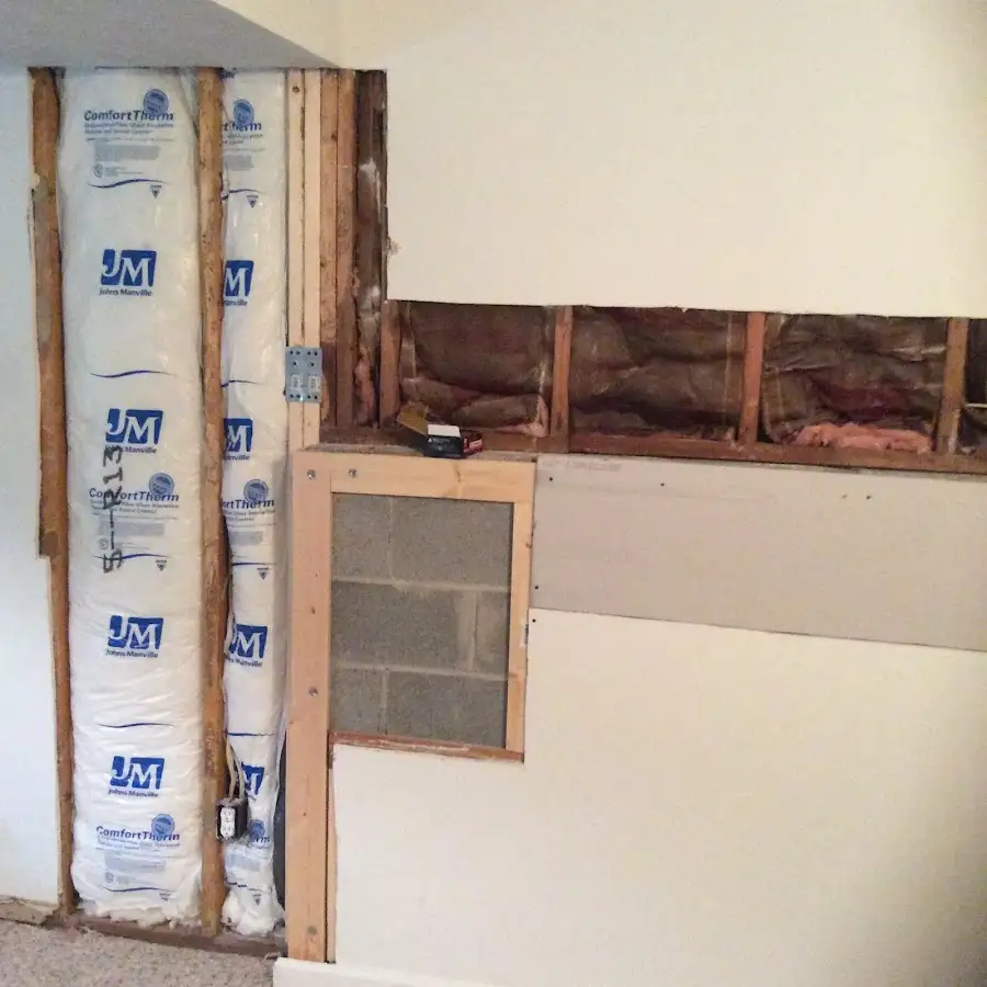Wall insulation replacement during Odor Removal & Deodorization in Kerman